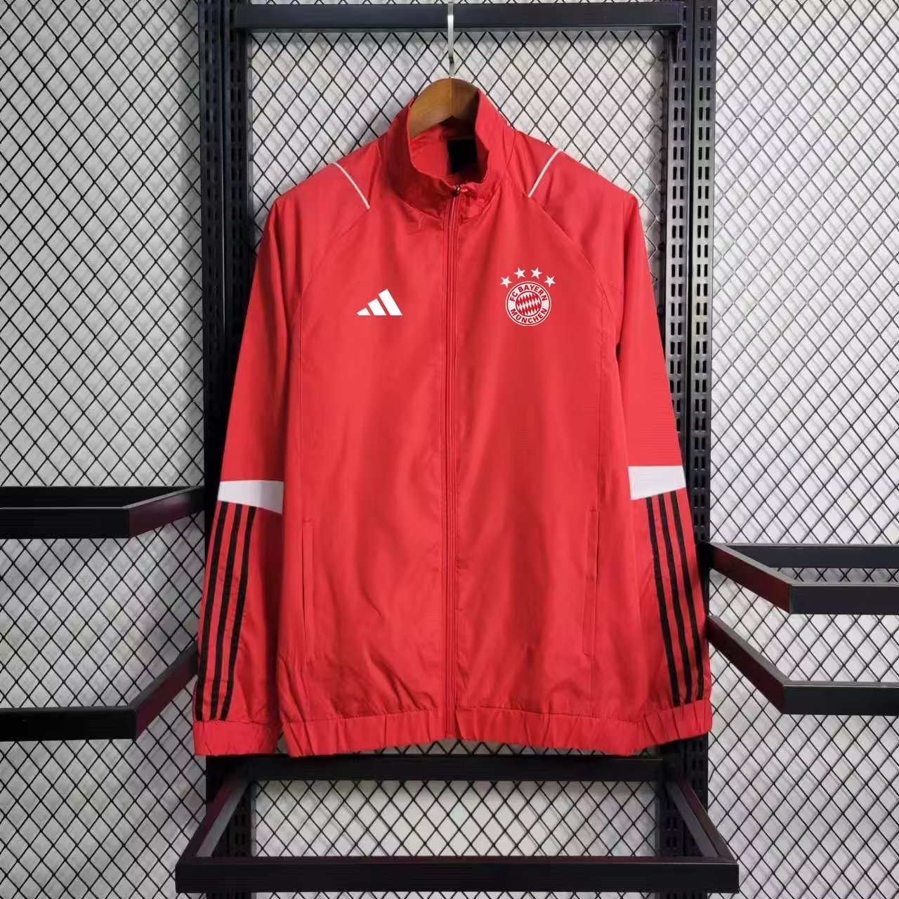 23-24 Bayern Munich Red Windbreaker S-XXL